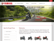 Tablet Screenshot of akaryamaha.com